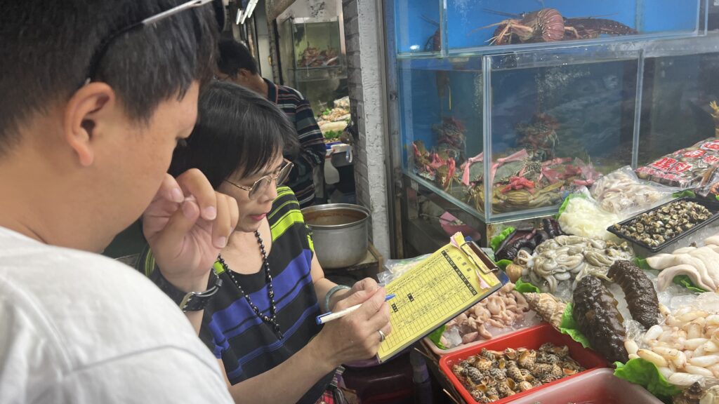 布袋漁港生魚片推薦 三姐妹海產